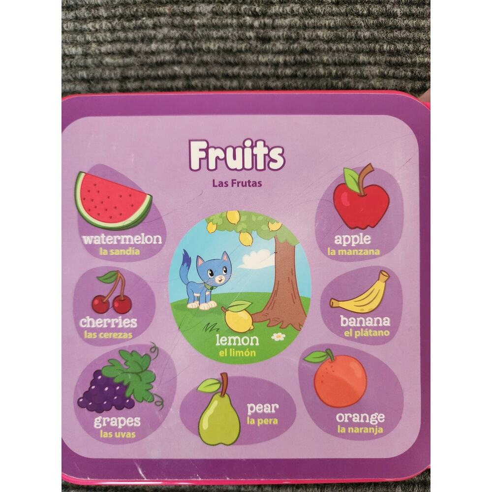 Leap Frog Lot of 3 Electronic Books 100 Animals, 100 Words Working Tested - Picture 9 of 11